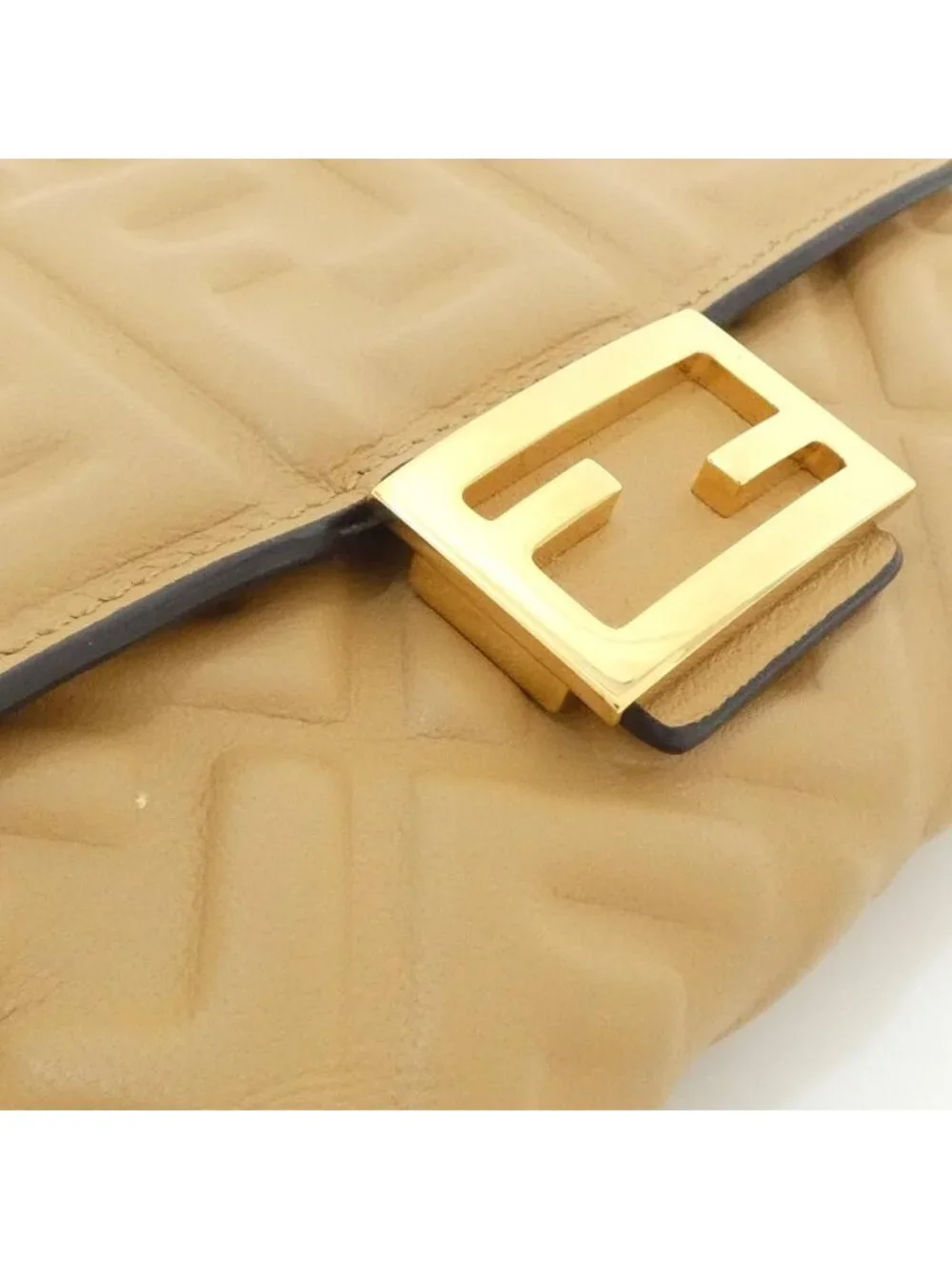 Fendi Aajd Wallet Beige